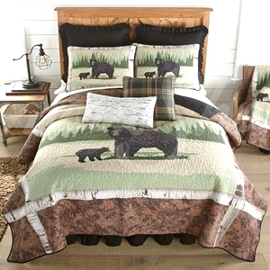 Birch Bear Quilt Collection by Donna Sharp Birch Bear Quilt by Donna Sharp